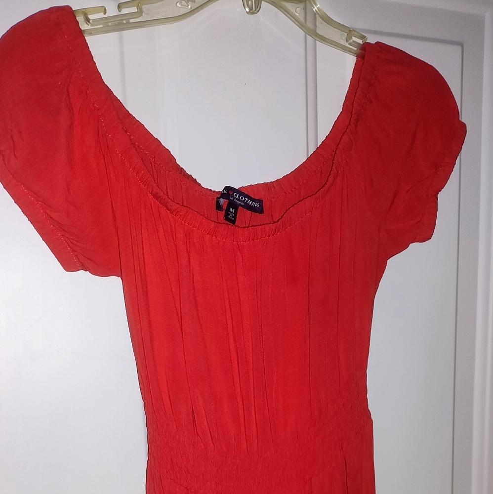 Elegant Red Dress by